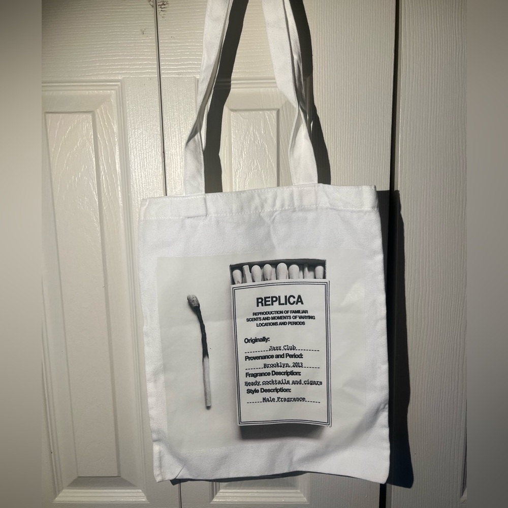 Maison Martin Margiela White Tote Bag